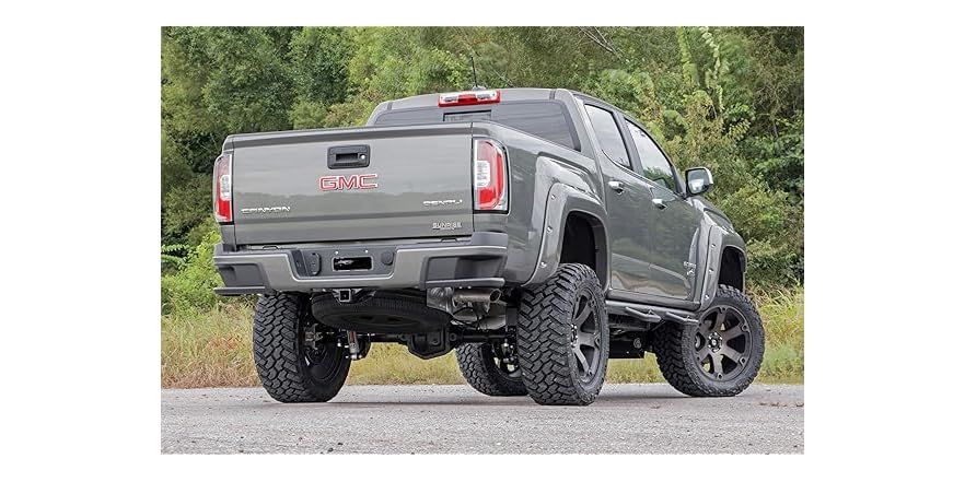 Rough Country N3 Rear Shock Absorbers (Pair) For 1999-2004 Jeep Grand Cherokee – 0-2.5" Lift, Gas Charged, Part 23304_B