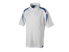 Endline Dri-FIT Polo - White/Royal 
