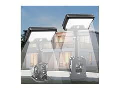 Hakol 2 PACK Clip On Solar Motion Lights Outdoor