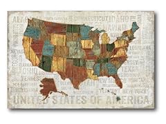 United States Canvas Wall Art