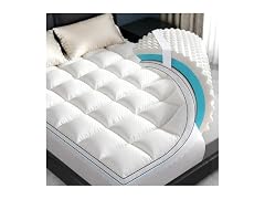 Full Mattress Topper, Memory Foam