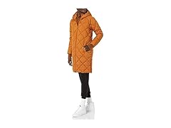 Amazon Essentials Womens Diamond Quilted Coat