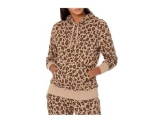 Amazon Essentials Women (L) French Hoodie Leopard