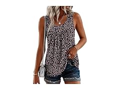 Anydeer (XXL) Women Tank Tops Casual Summer Smal
