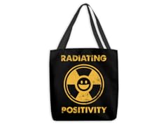 Radiating Positivity Large Tote Bag
