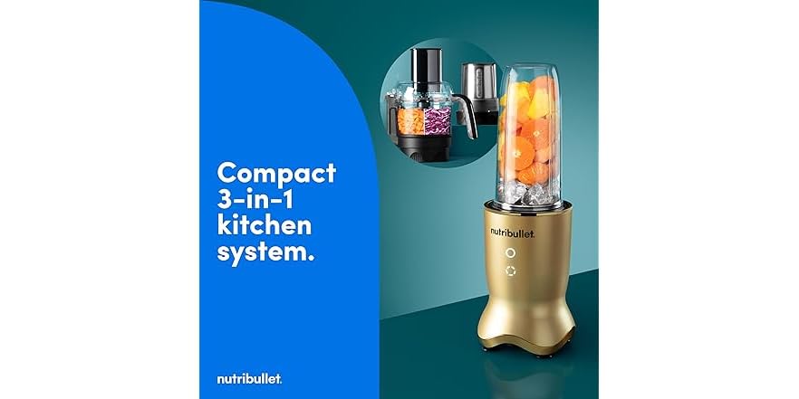 nutribullet Ultra Plus+ 3-1 Compact Kitchen System