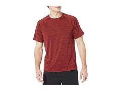 Amazon Essentials Quick-Dry UPF 50 Tee, Red (XS)