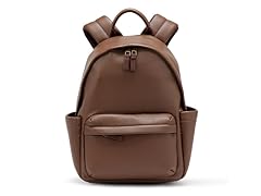 Womens Faux Leather Small Backpack Bag