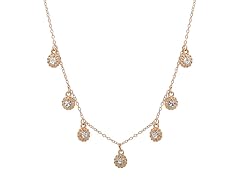 18K Gold Plated Chandelier Necklace