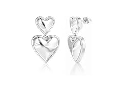 Amazon Essentials  (OS) Brass Double Earrings