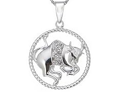 Taurus Zodiac Pendant