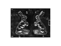 BUNNY WITH BASKET Mold