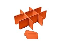 Klein Tools 54922MBR MODbox Drawer Dividers, 16-PC