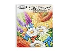 Crayola Wildflower Coloring Book (40 Pages)