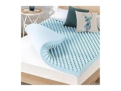 Best Price Mattress 4" Egg Crate Topper, TwinXL