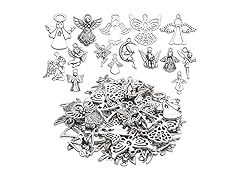 Jdesun Angel Pendant Charms,56pcs