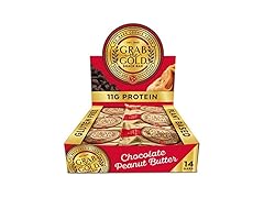 Grab The Gold Chocolate Peanut Butter Protein Snack Bars