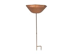 Sunnydaze Hammered Copper Bird Bath