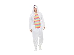 Smiffys Unicorn Costume, White with Hooded