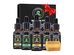 5 Pack Beard Oil Set for Beard