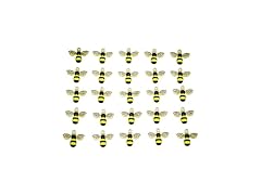 FmyZwh Bee Charm Pendants 50 Pieces