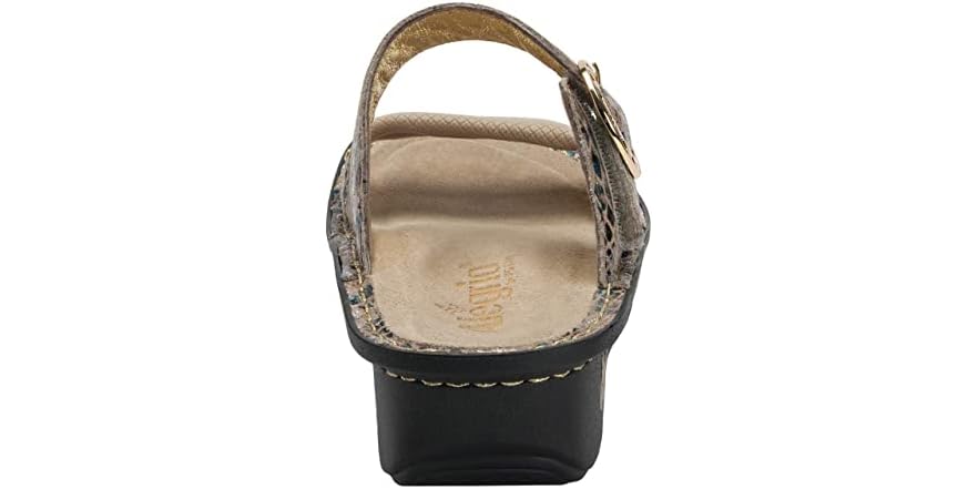 Alegria Women's Venice Sandal - Comfort Sandals With Cork And Leather Sole