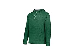 Holloway Men's Hoodie Green/Silver (S)