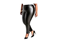 Jeans 1826 Womens Plus Size Faux Leather