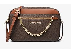 Michael Kors Jet Set Large Logo Crossbody Bag