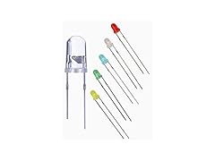 Brilinke 50pcs 5mm LED Diode,LED Light