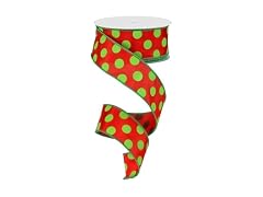 Polka Dot Christmas Ribbon