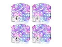 Lakumu Fairy Lights Battery Operated with Timer & Remote