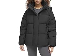 Levi's Womens (XS) Selma Hooded Puffer Jacket Black