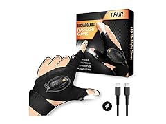 HANPURE Rechargeable Flashlight Gloves
