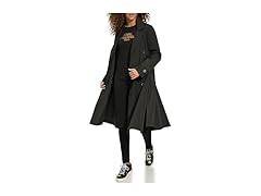 KARL LAGERFELD (L) Flared Trench Coat
