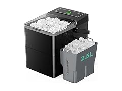 Totnz Boost Ice Maker with 2.5L Expanding Ice Basket