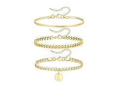 Fosir Gold Ankle Chain