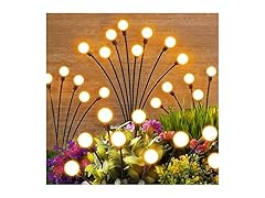4 Pack 32 LED Solar Firefly Lights