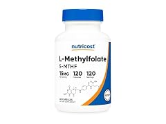 Nutricost L Methylfolate 15mg 120 Capsules