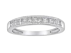 1/2 CT Diamond Wedding Band 14K Gold