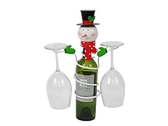 Snowman Bottle Topper & Glass Holder