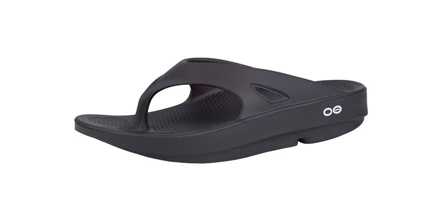 OOFOS Unisex OOriginal Recovery Sandals (Black or Nomad, Limited Sizes) $50 & More + Free S&H w/ Amazon Prime