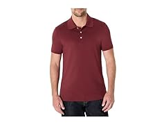 Mens SlimFit Interlock Polo Shirt