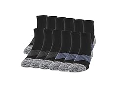 Gildan Men's Socks Black/Slate (6-12)
