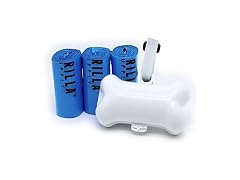 Gorilla Supply 60 Blue Pet Poop Waste Bags with White Dispenser