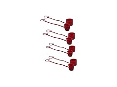 Undercarriage Red Rubber Dust Caps/Plugs For 1/2 Body