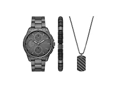 Folio Men's Gunmetal Watch (45mm Gray Dial)