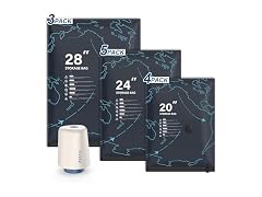 Vacuum Seal Travel Bags w/ Pump 12-Pack