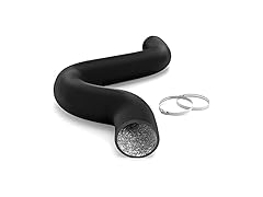 iPower Flexible 4 Inch 25 Feet Aluminum 