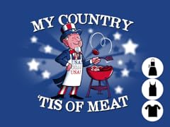 My country 'tis of meat